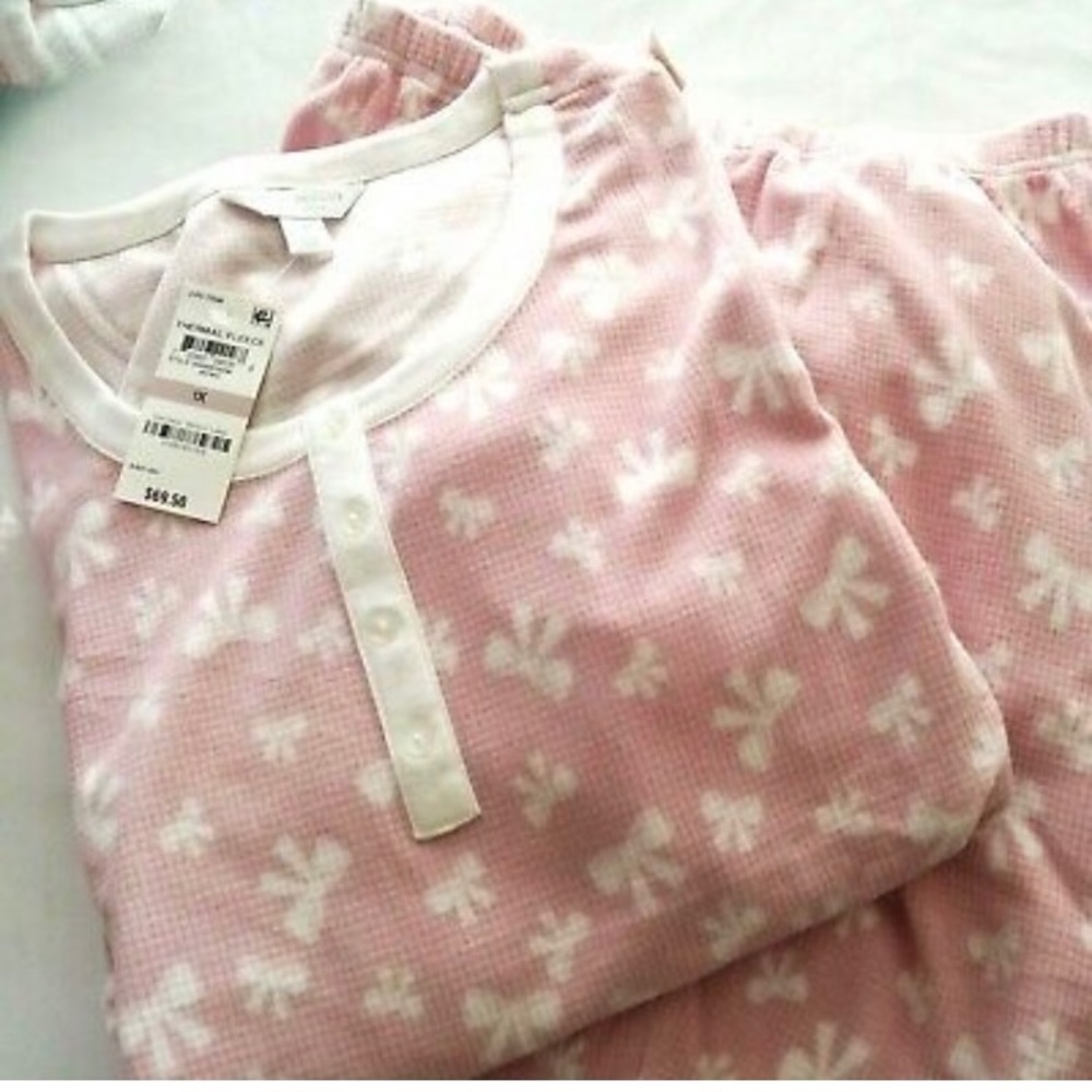 Charter Club Intimates - 1X Thermal Fleece PJs